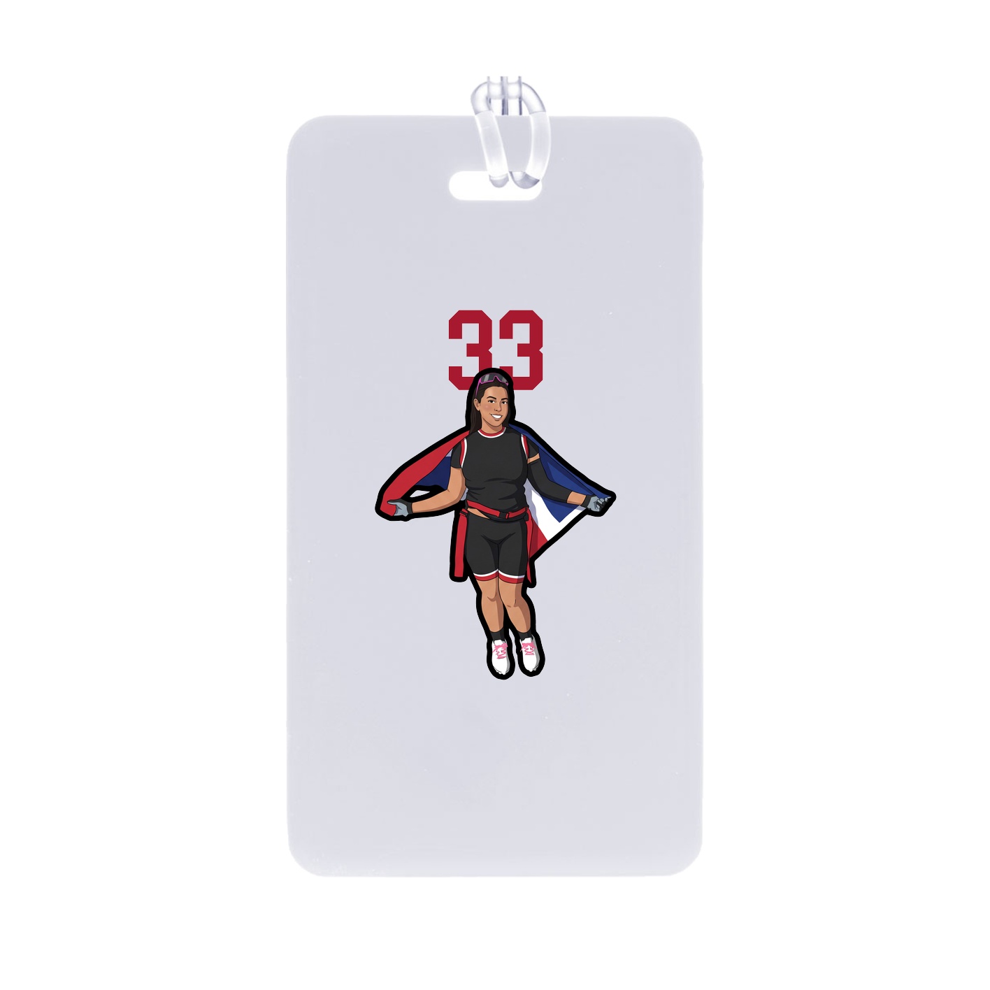 Bag Tag — Number Top in Classic