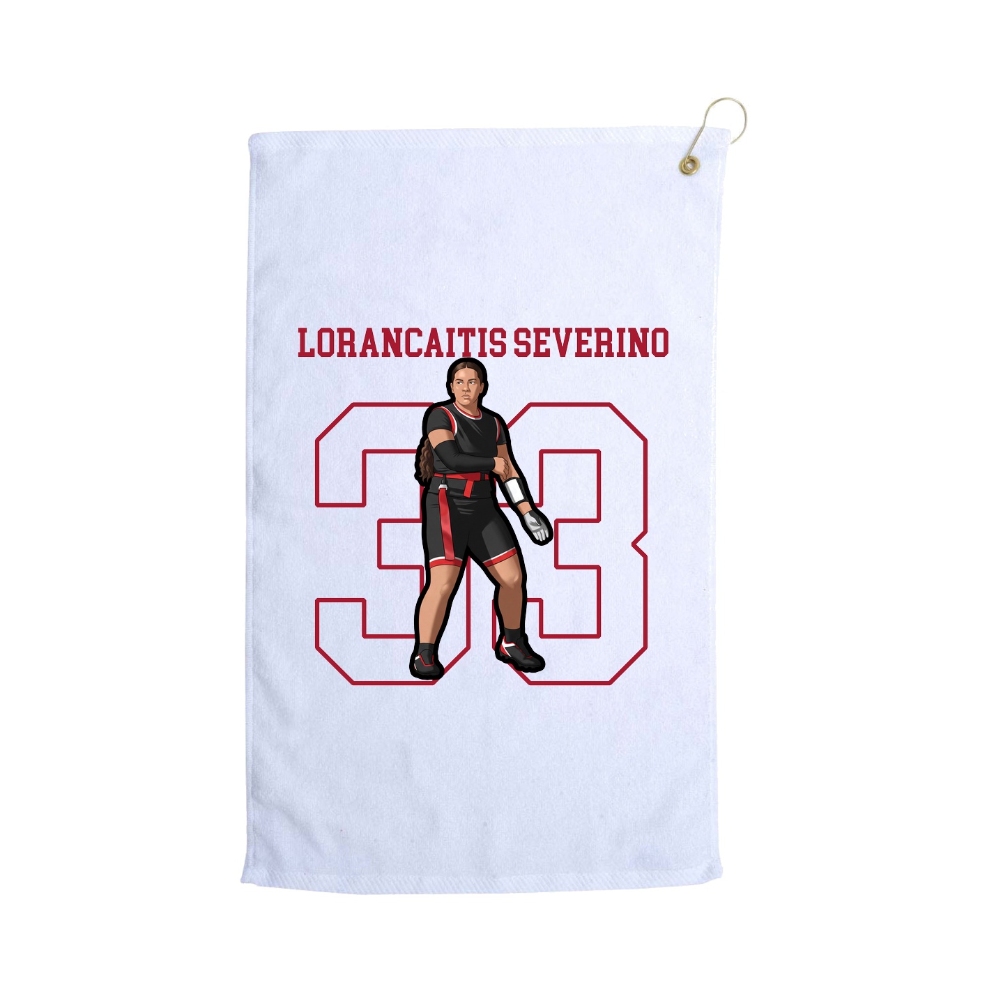 Golf Towel — Shirsey in White