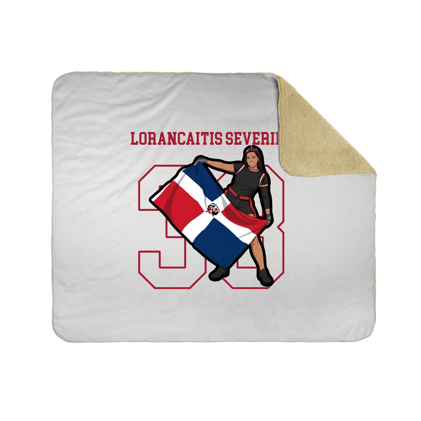 50x60 Sherpa Lined Throw Blanket