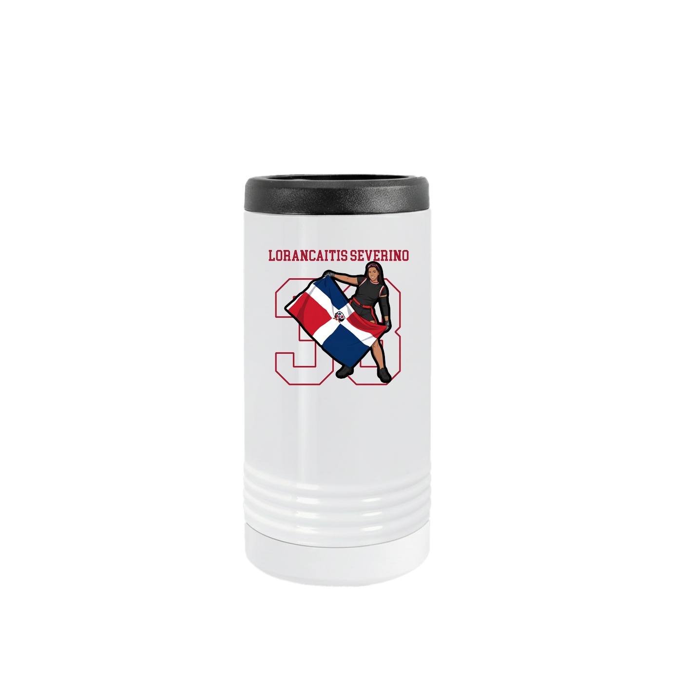 Slim Beverage Holder — Shirsey in White