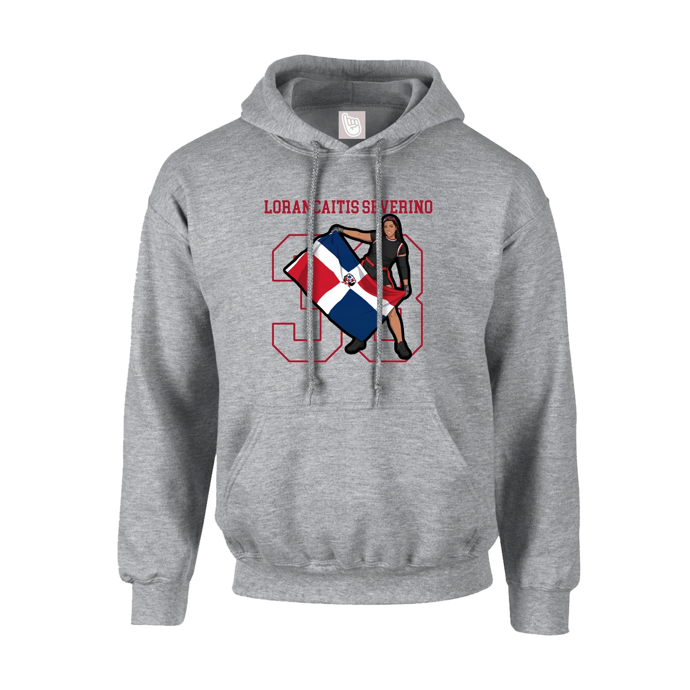 Hoodie — Shirsey in Grey