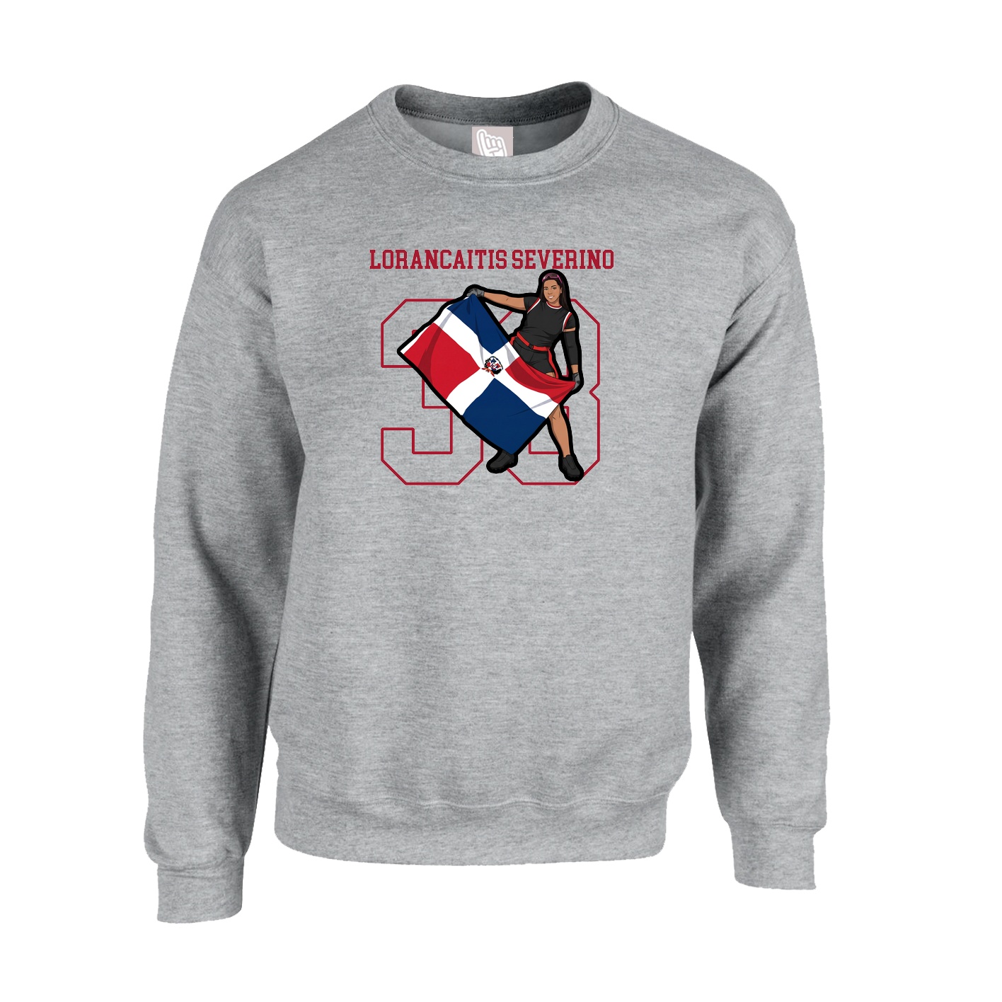 Fleece Crew — Shirsey in Grey