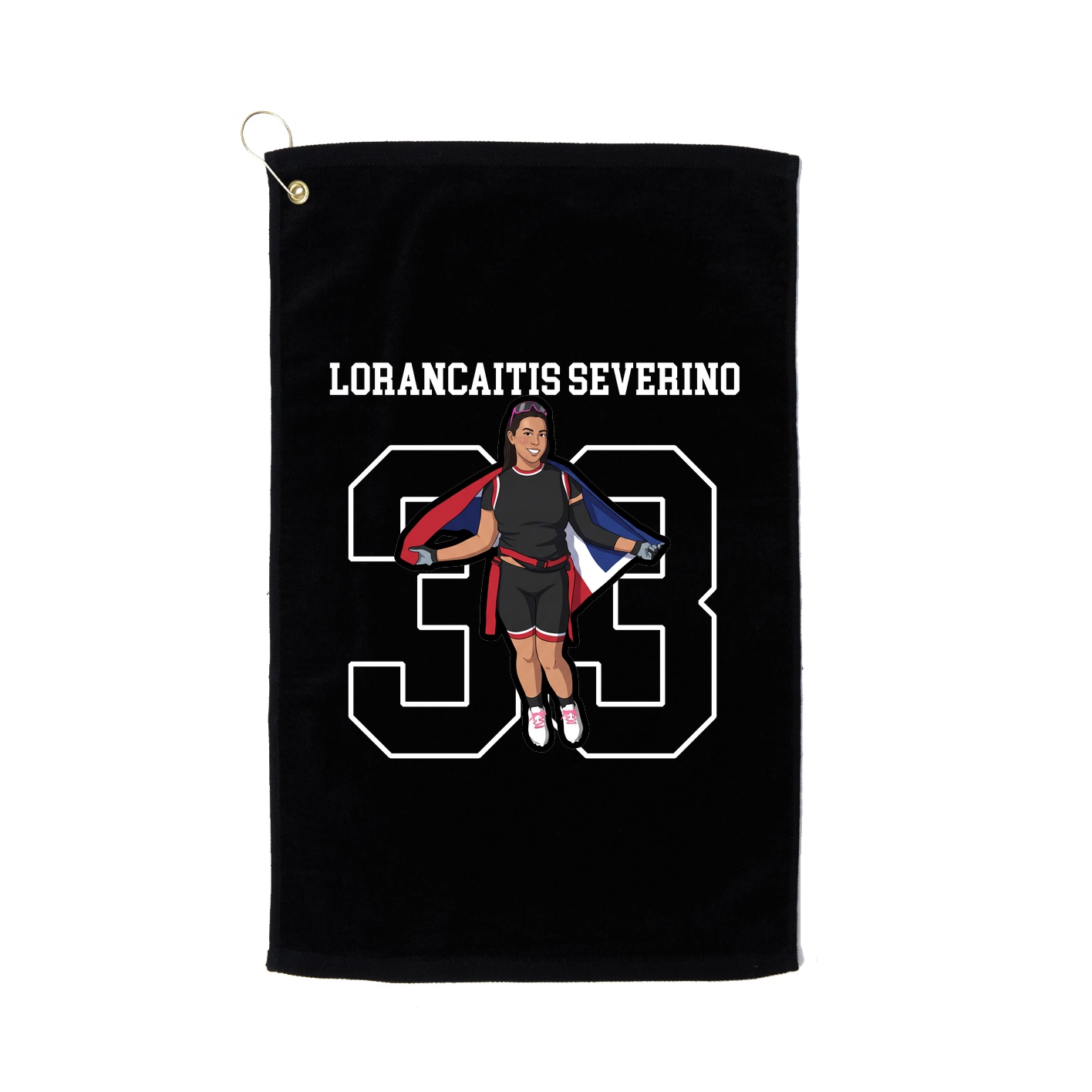 Golf Towel — Shirsey in Black