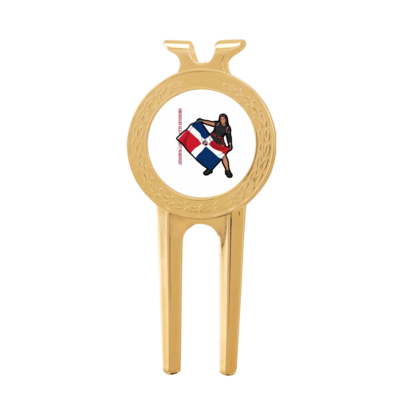 Divot Tool with Ball Marker — Name Vertical in Classic