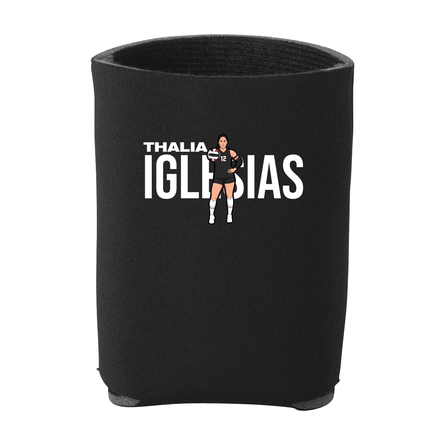 Can Holder — Player Name in Black