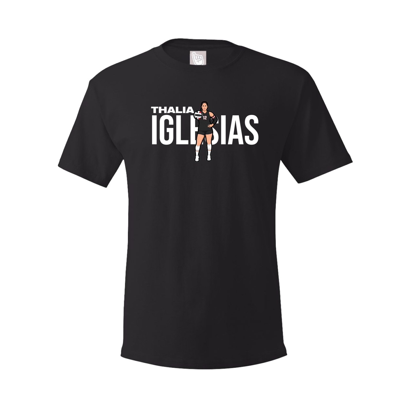 Tee — Player Name in Black