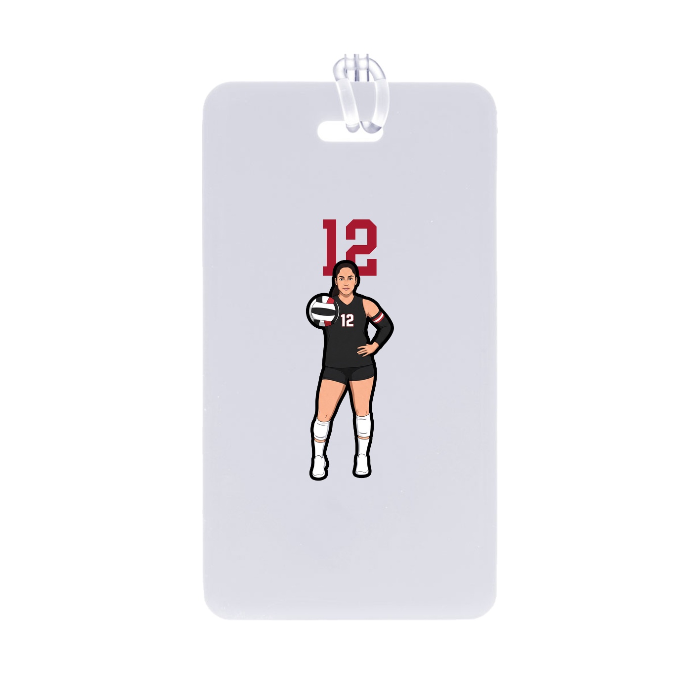 Bag Tag — Number Top in Classic