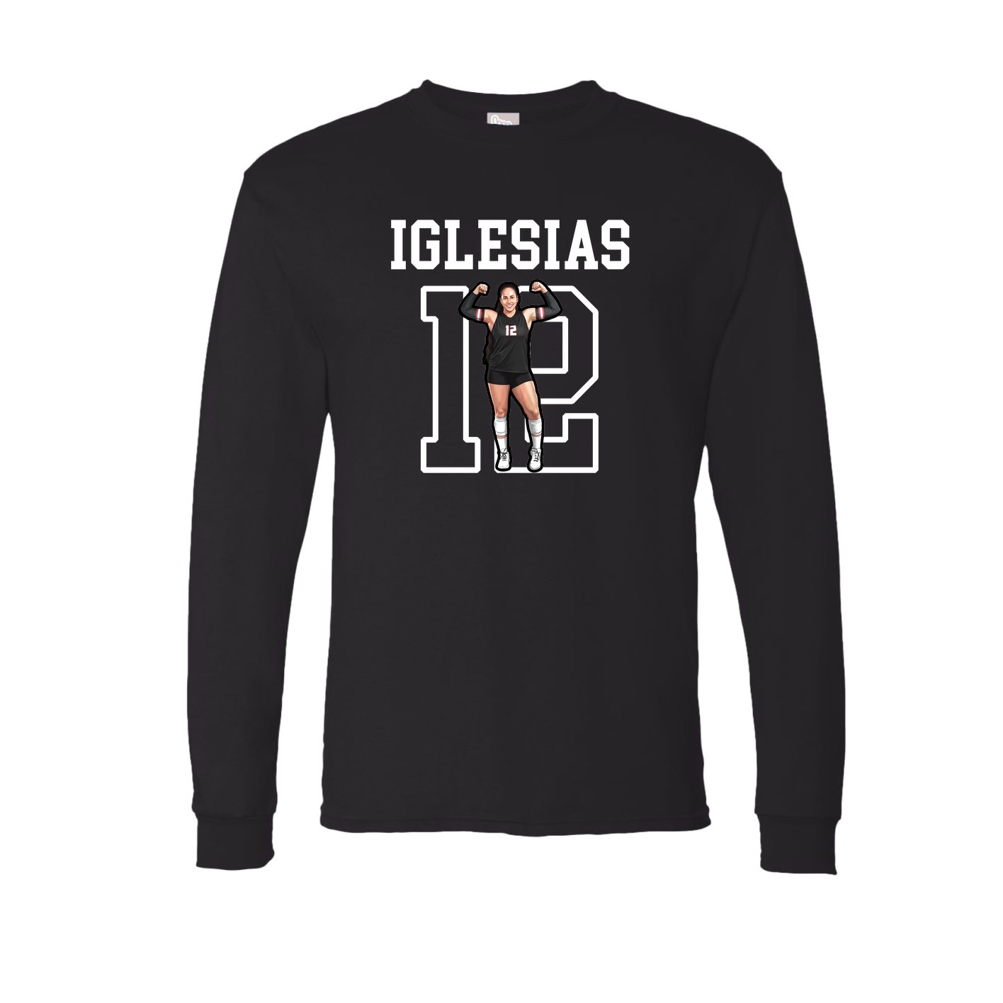 Long Sleeve Tee — Shirsey in Black