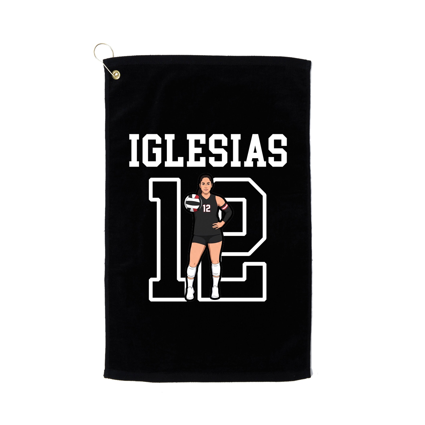 Golf Towel — Shirsey in Black