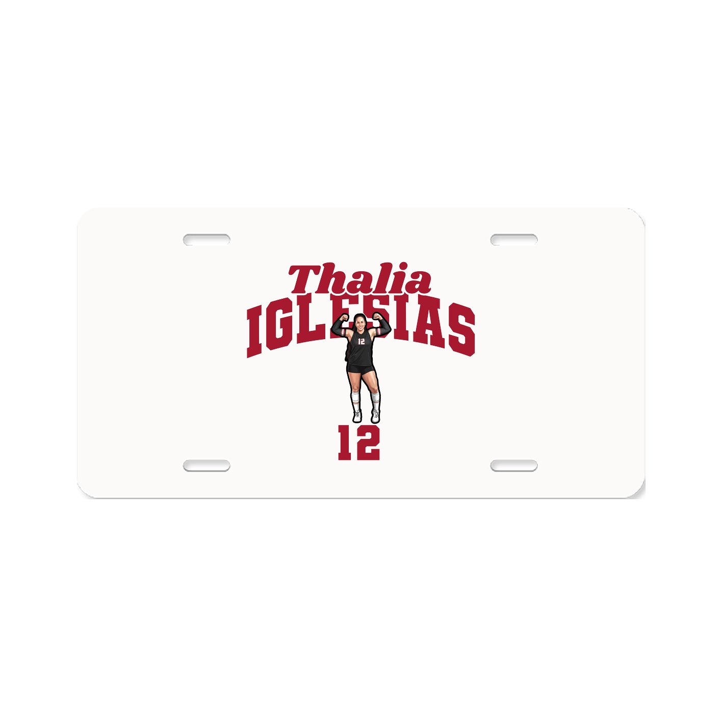 License Plate — Signature Arch in Classic