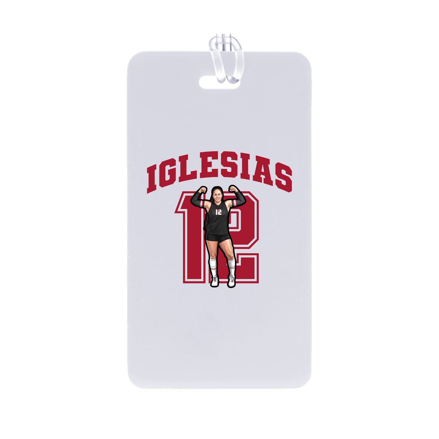Bag Tag — Number in Classic