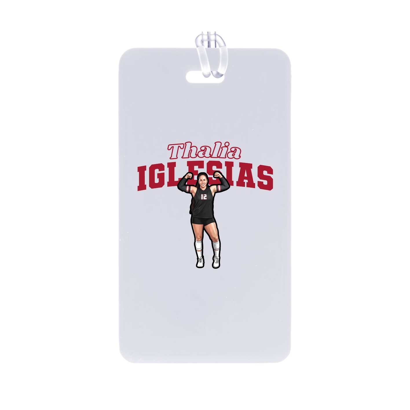 Bag Tag — Name Arch in Classic