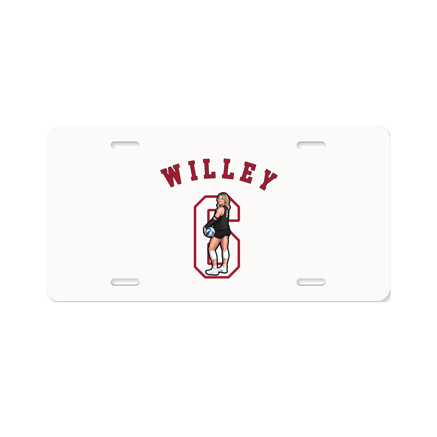 License Plate — Shirsey Arch in Classic
