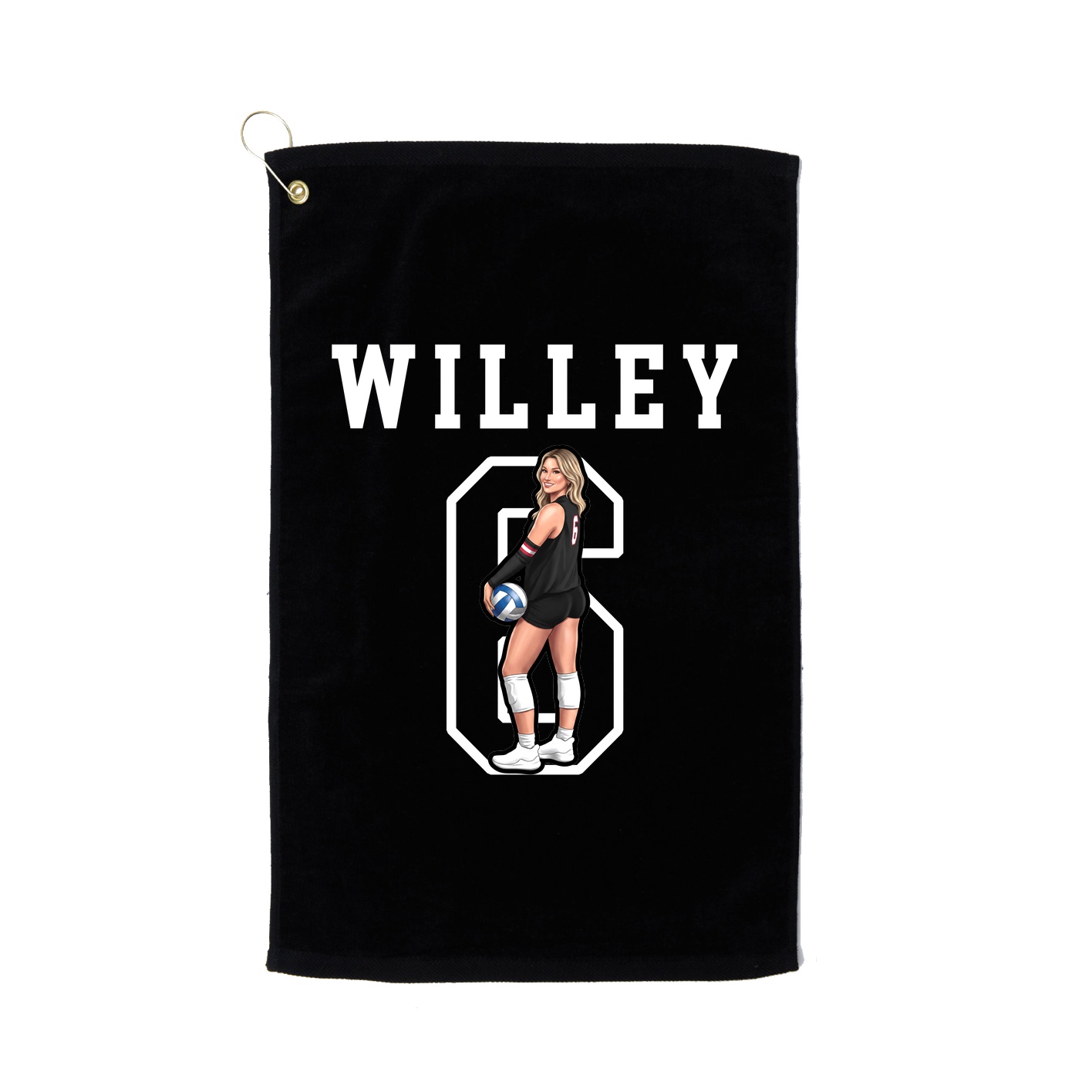 Golf Towel — Shirsey in Black