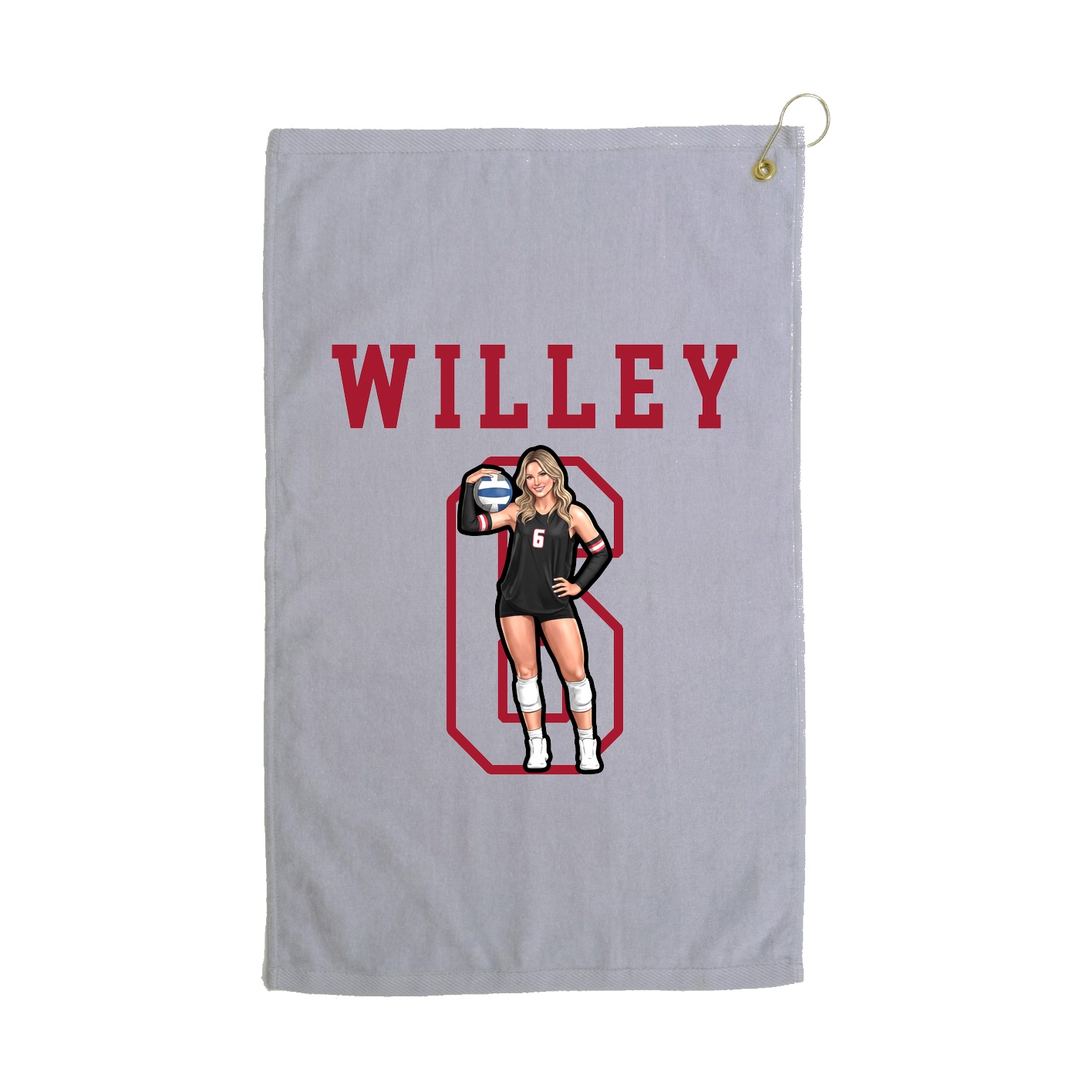 Golf Towel — Shirsey in Grey
