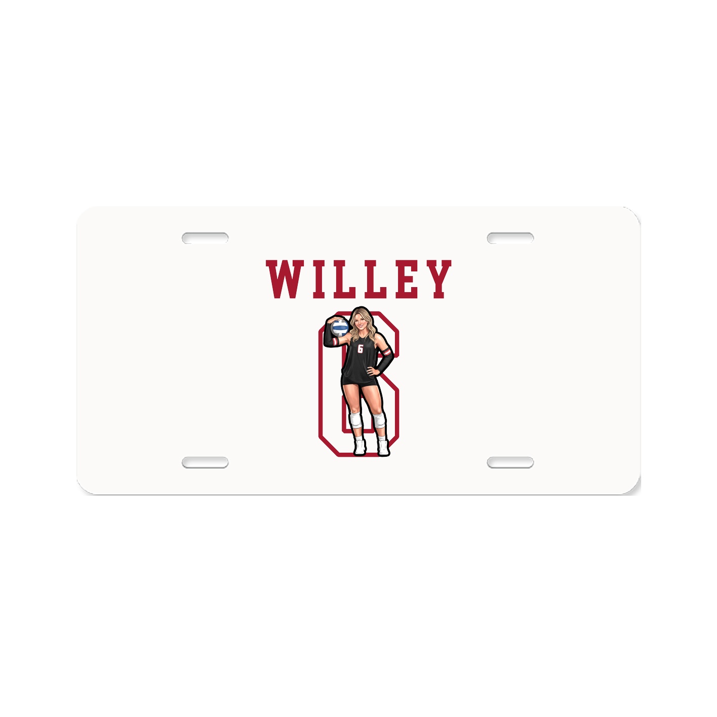 License Plate — Shirsey in Classic
