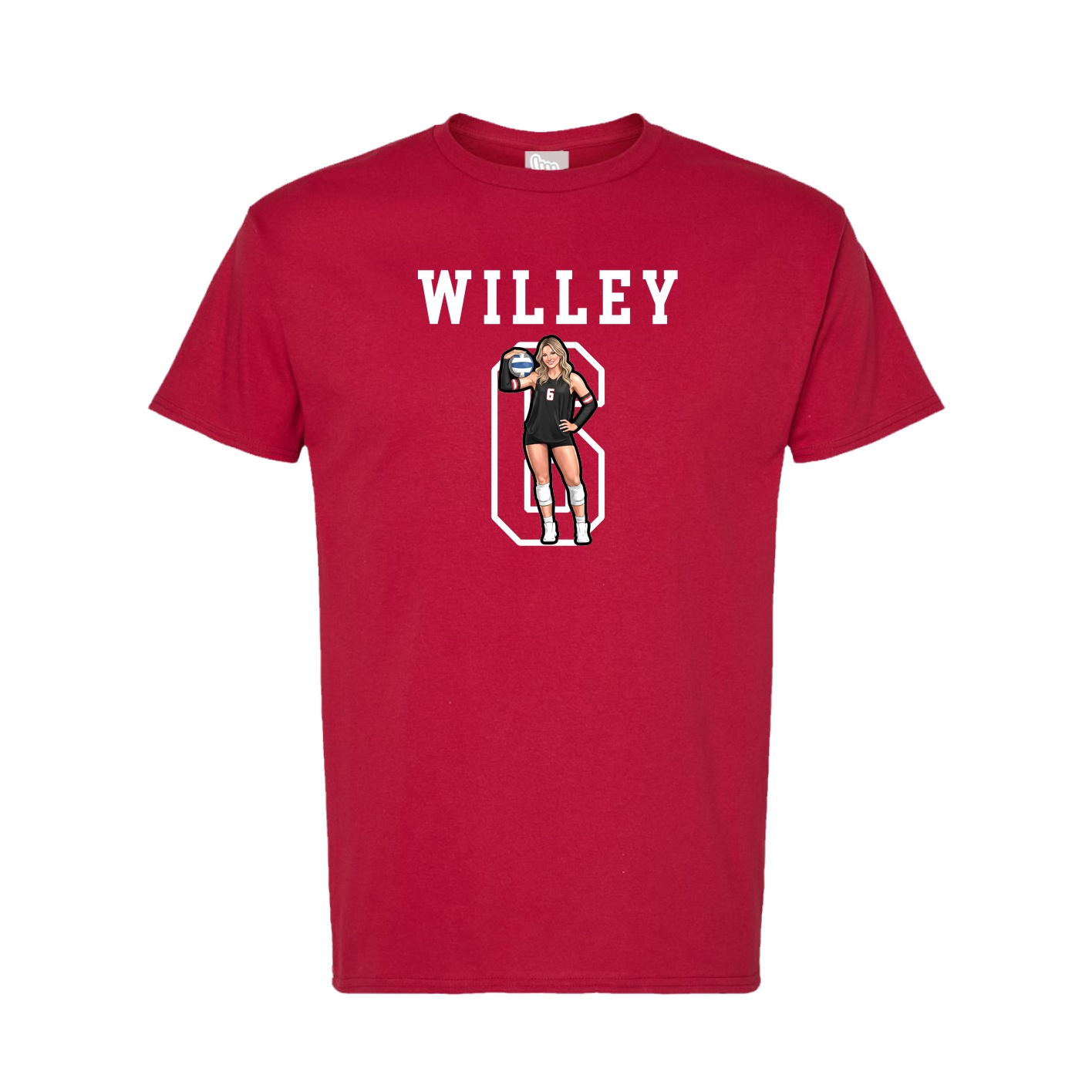 Tee — Shirsey in Crimson
