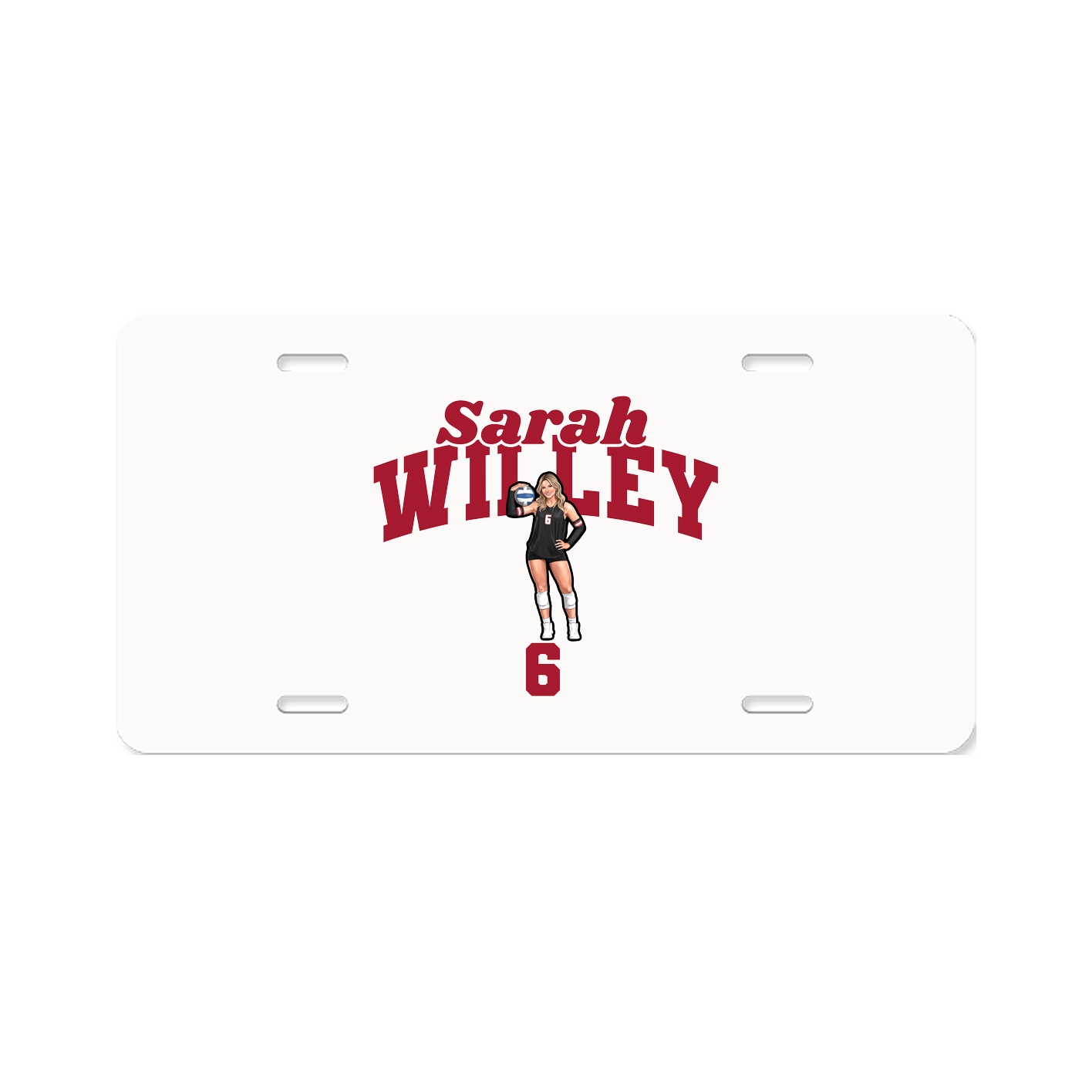 License Plate — Signature Arch in Classic