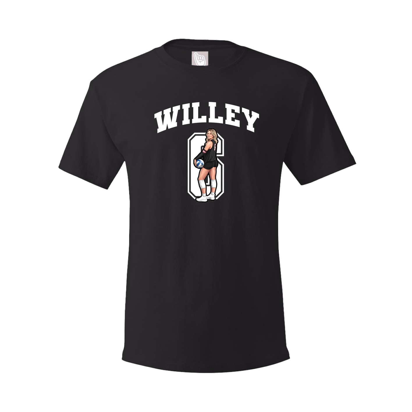 Tee — Number in Black