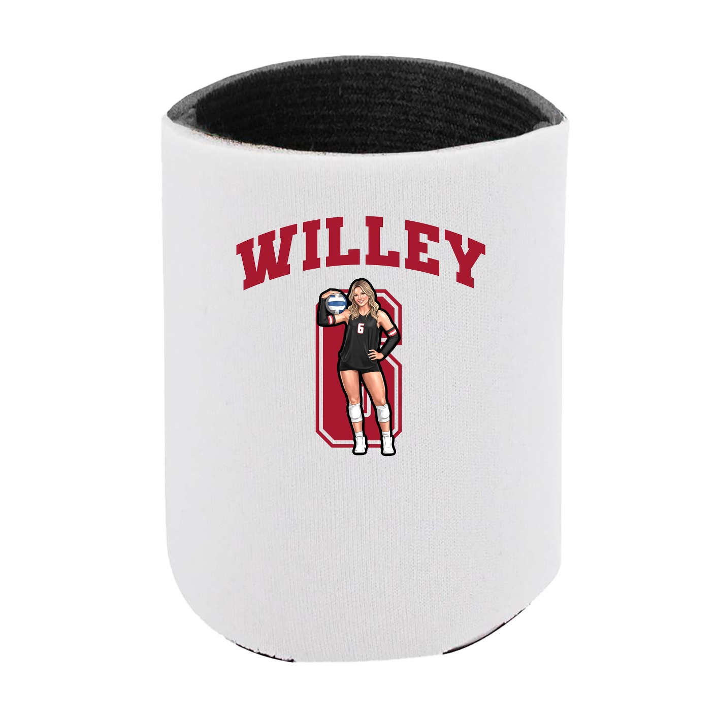 Can Holder — Number in White