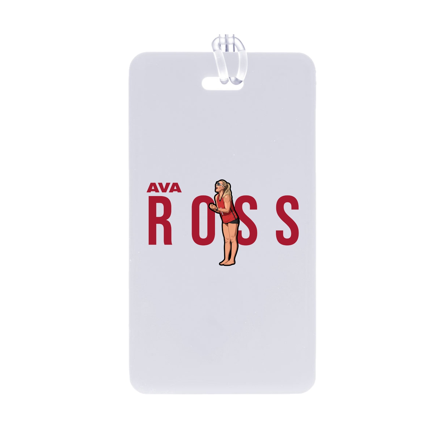 Bag Tag — Player Name in Classic