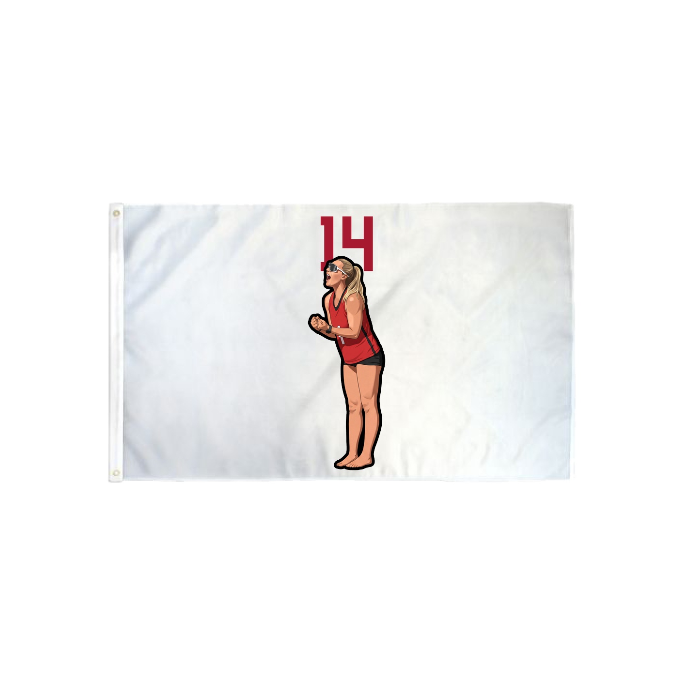 3x5 Flag — Number Top in Classic