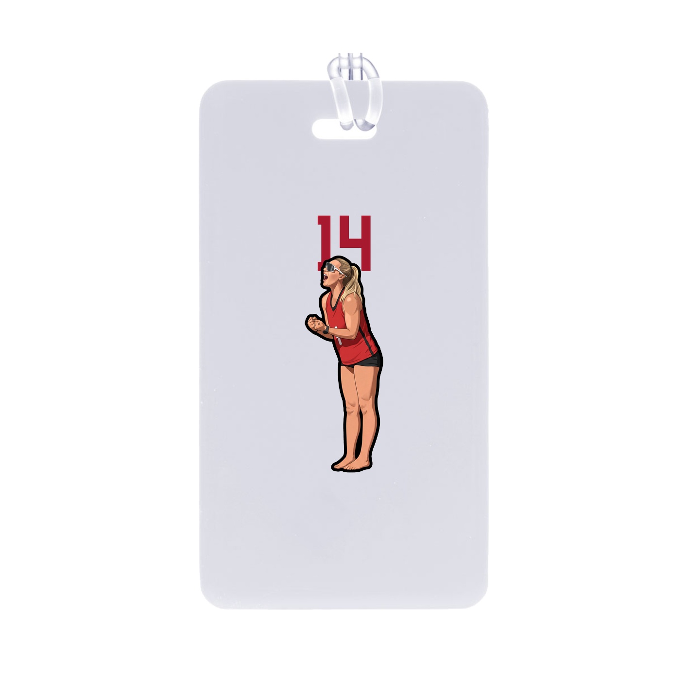 Bag Tag — Number Top in Classic
