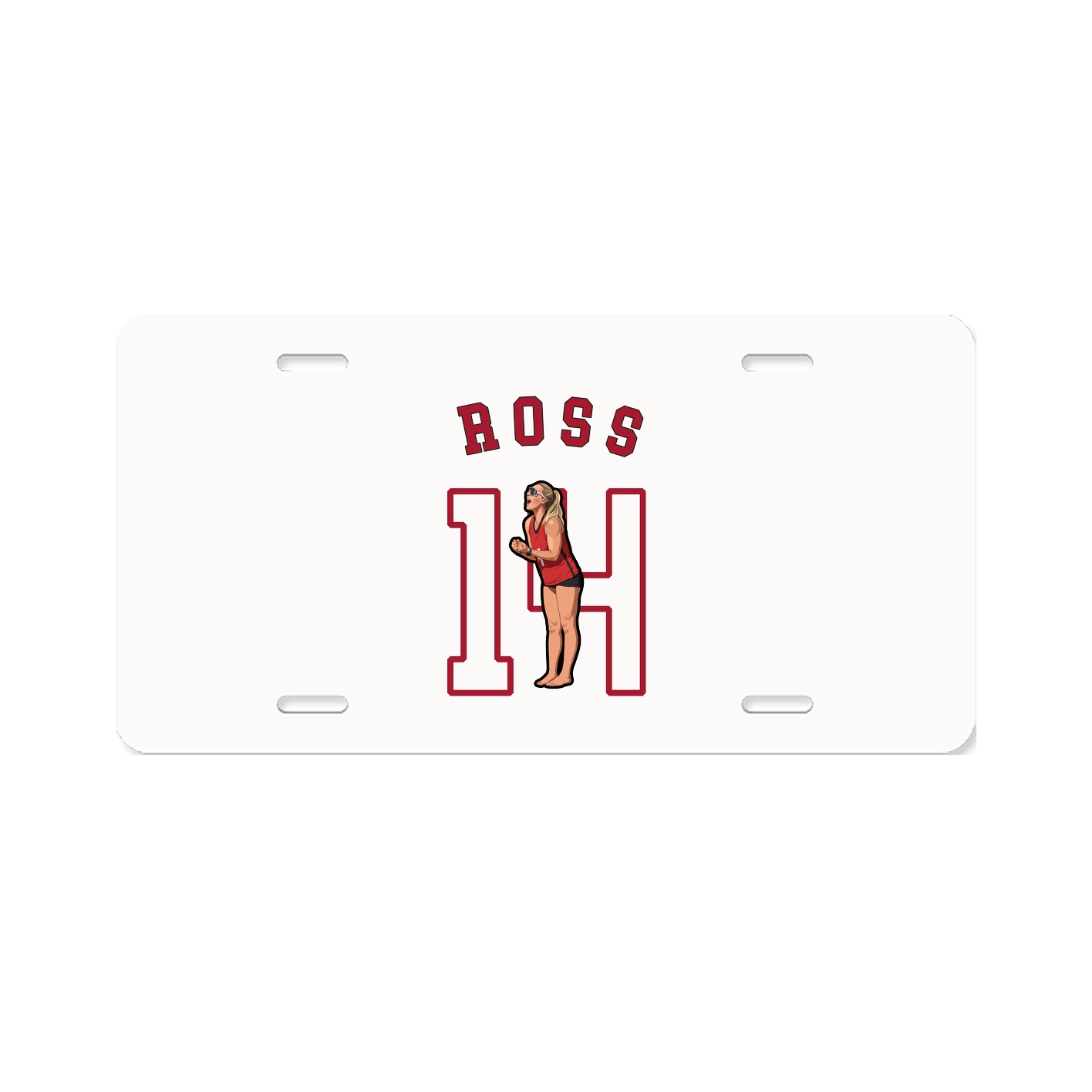 License Plate — Shirsey Arch in Classic