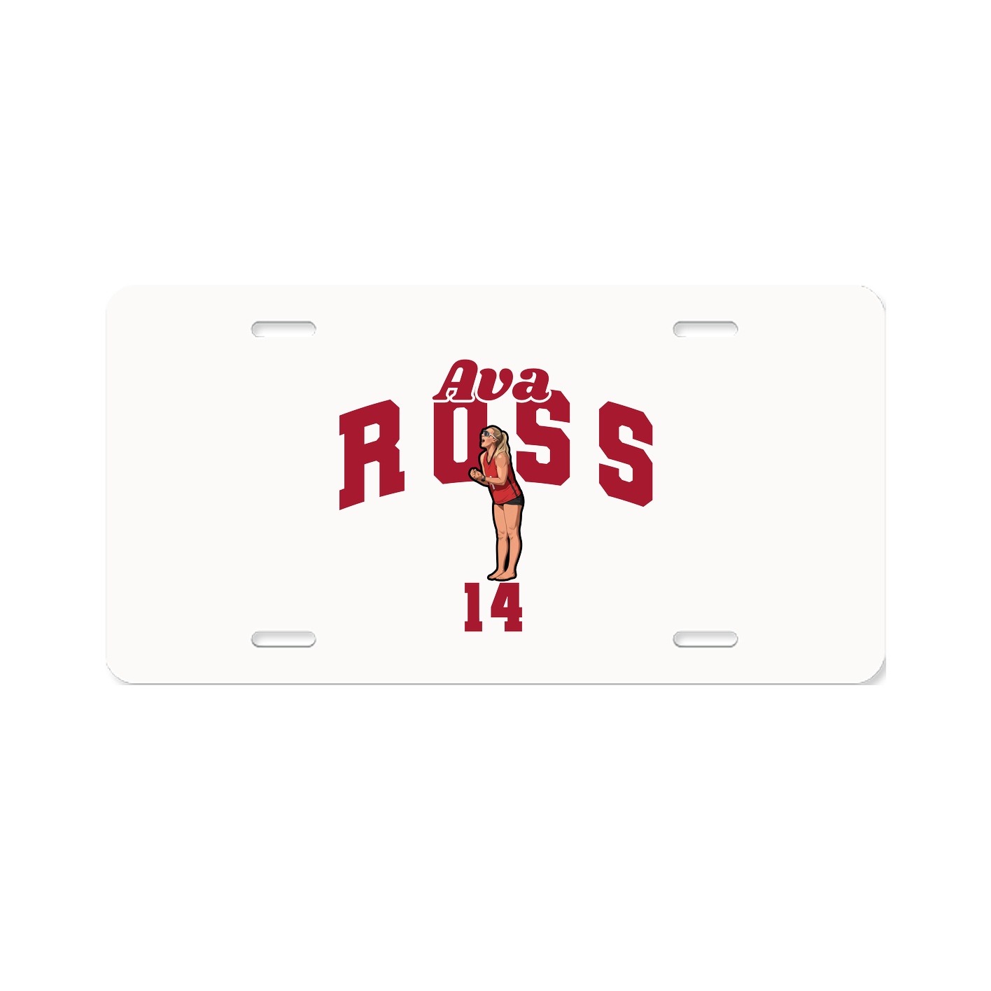 License Plate — Signature Arch in Classic
