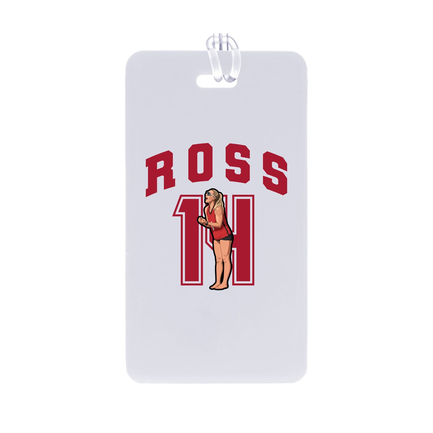 Bag Tag — Number in Classic