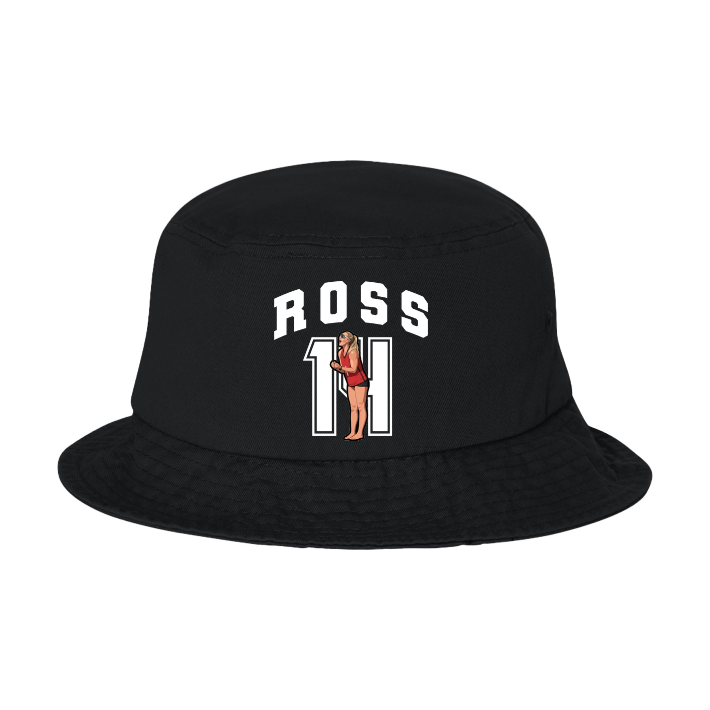 Bucket Cap — Number in Black