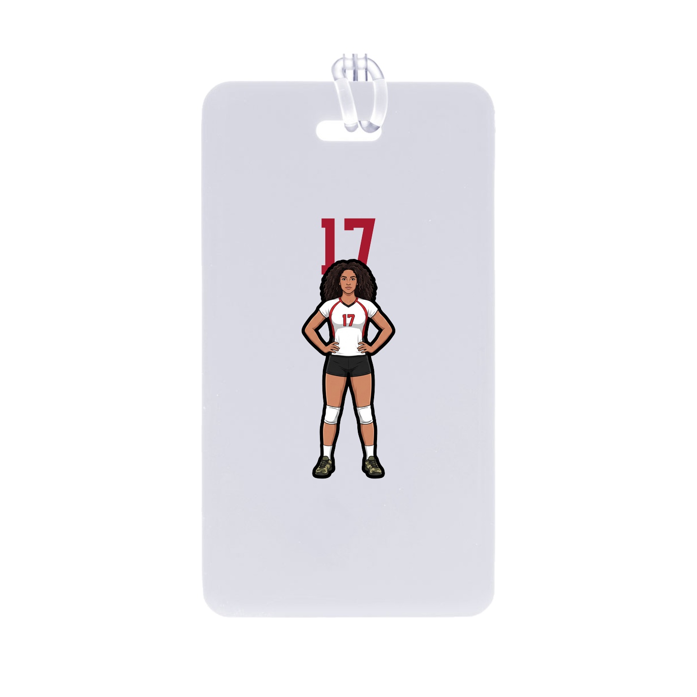 Bag Tag — Number Top in Classic