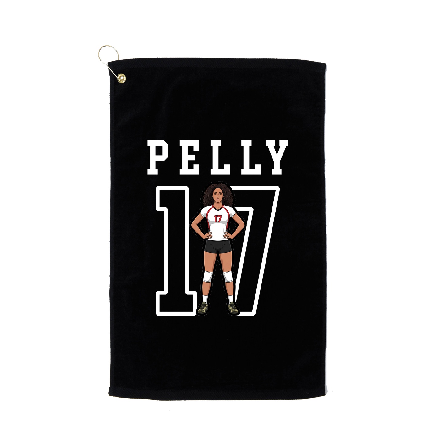 Golf Towel — Shirsey in Black