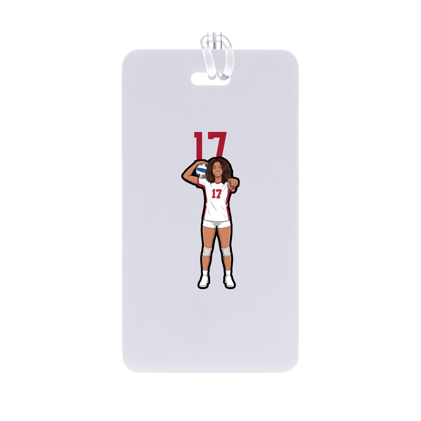 Bag Tag — Number Top in Classic