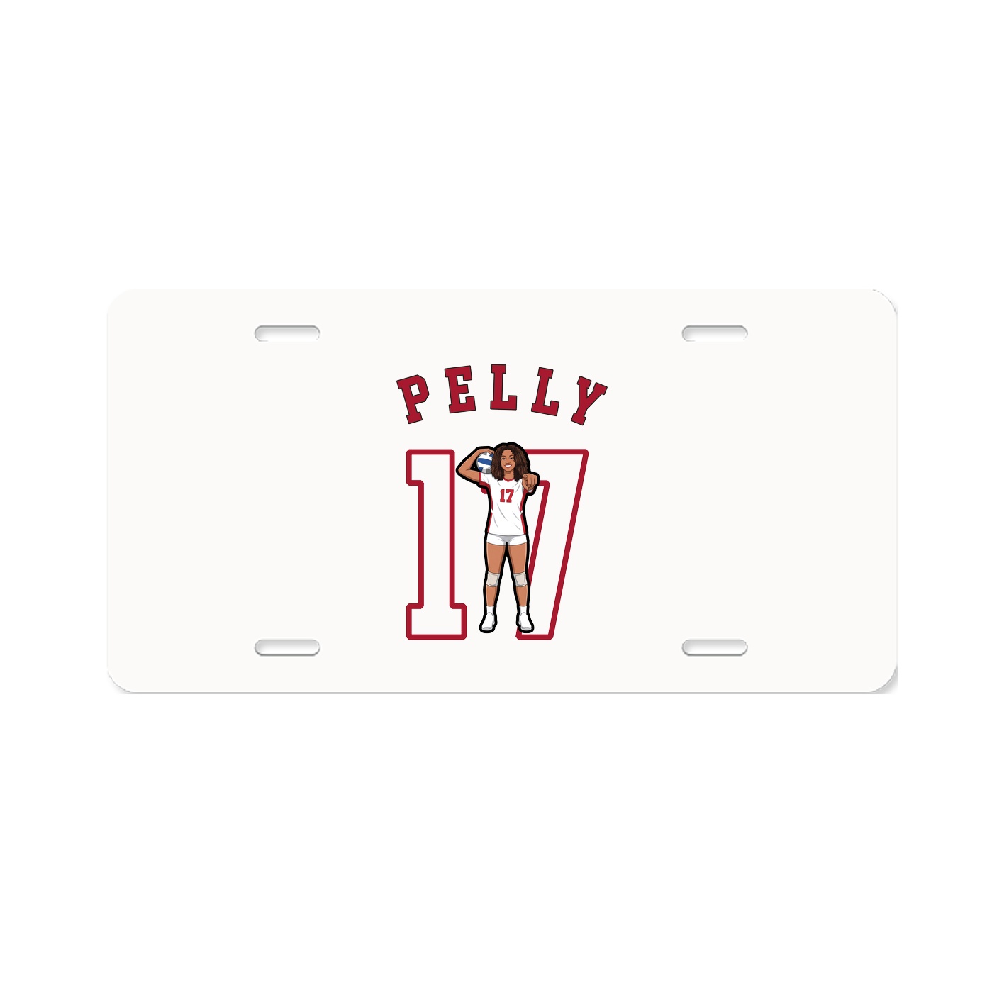 License Plate — Shirsey Arch in Classic