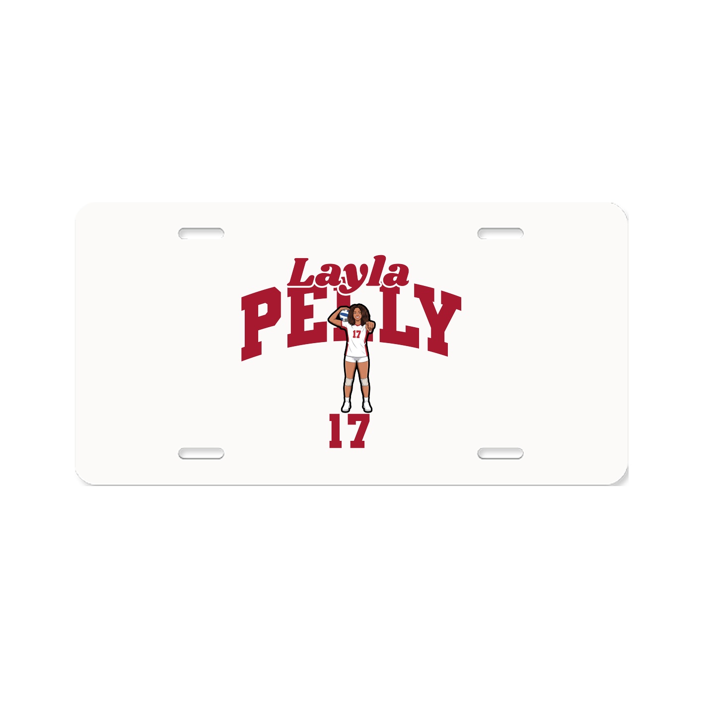 License Plate — Signature Arch in Classic