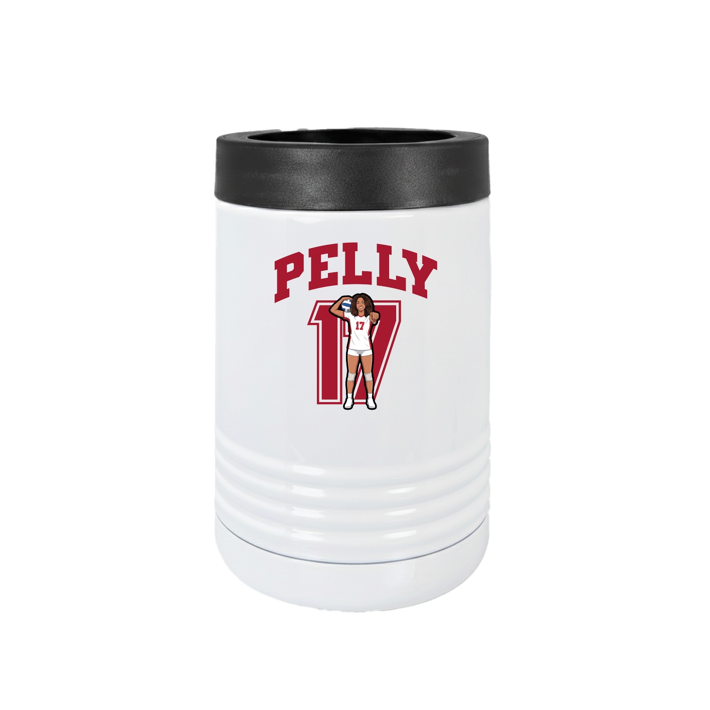 Beverage Holder — Number in White