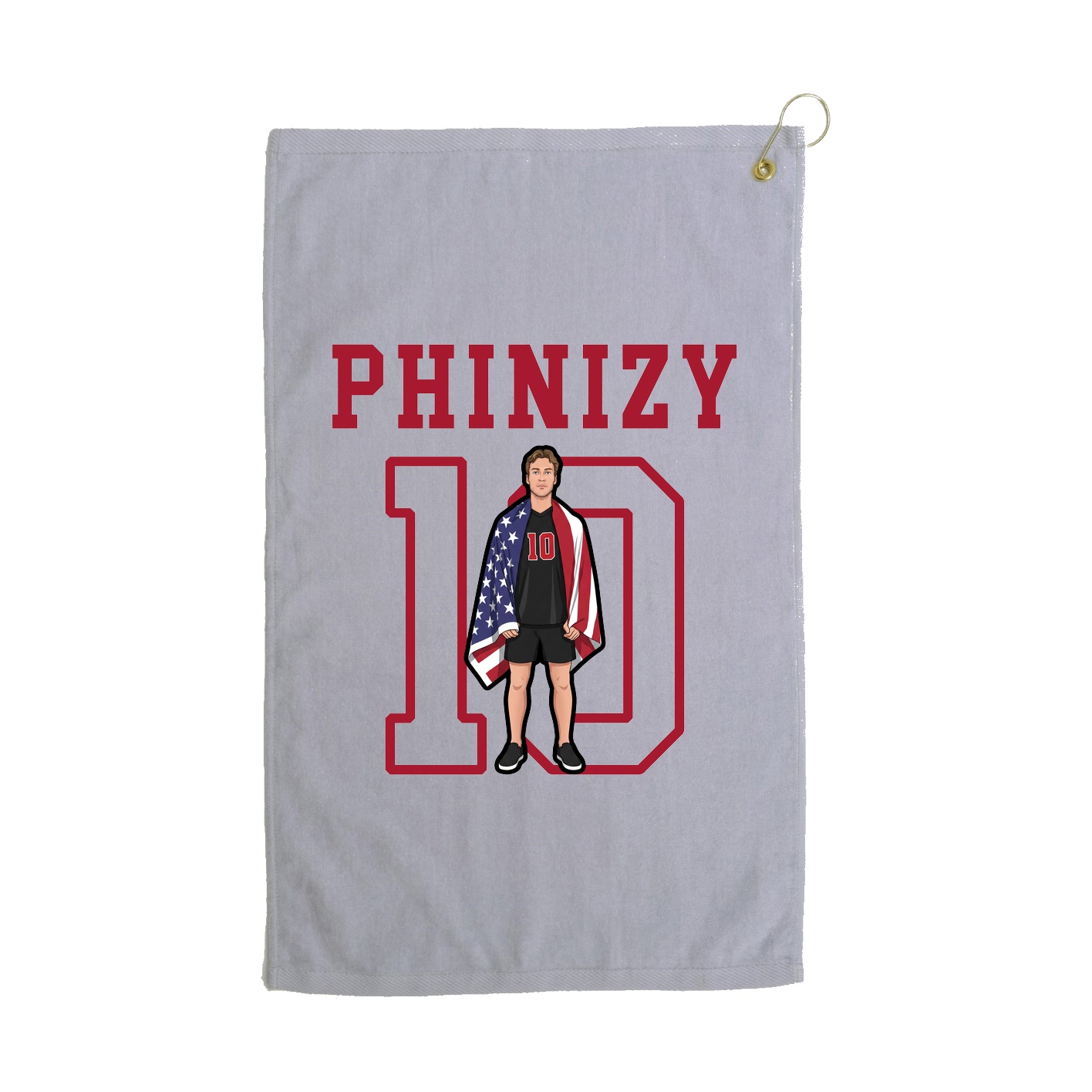 Golf Towel — Shirsey in Grey