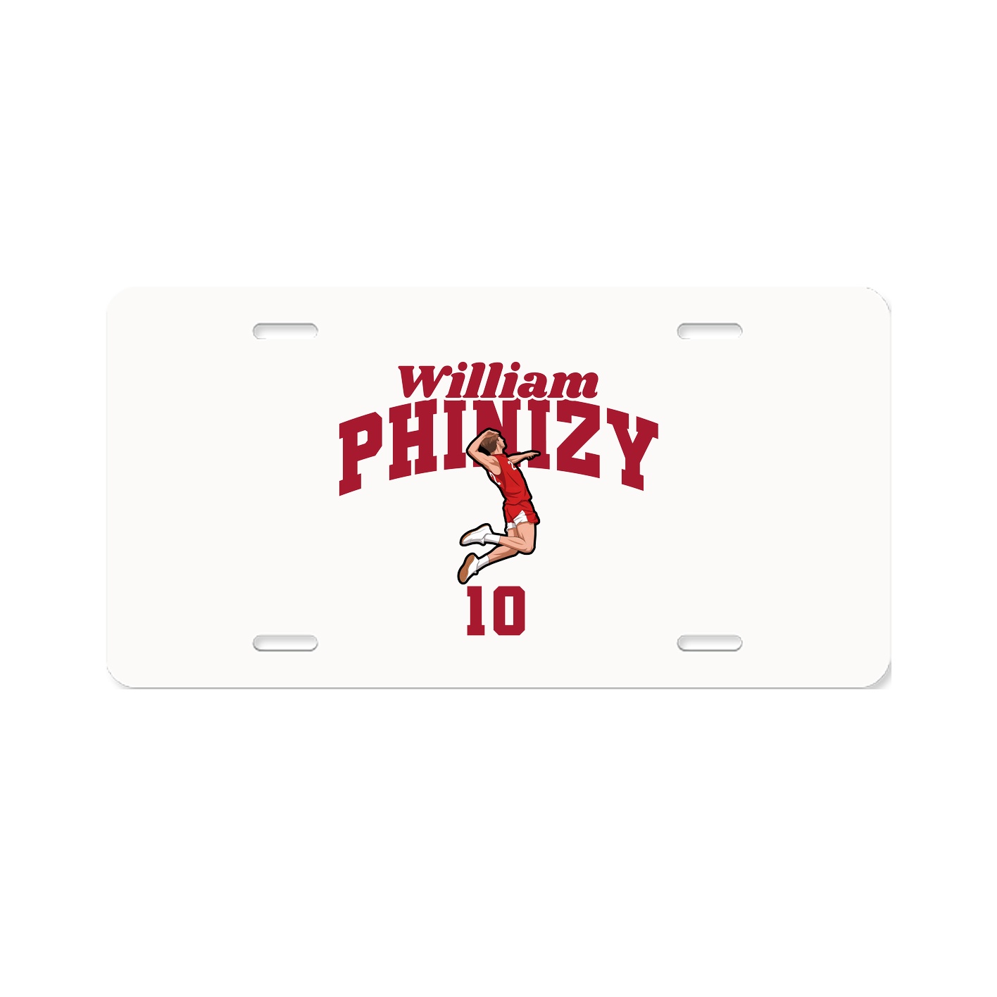 License Plate — Signature Arch in Classic