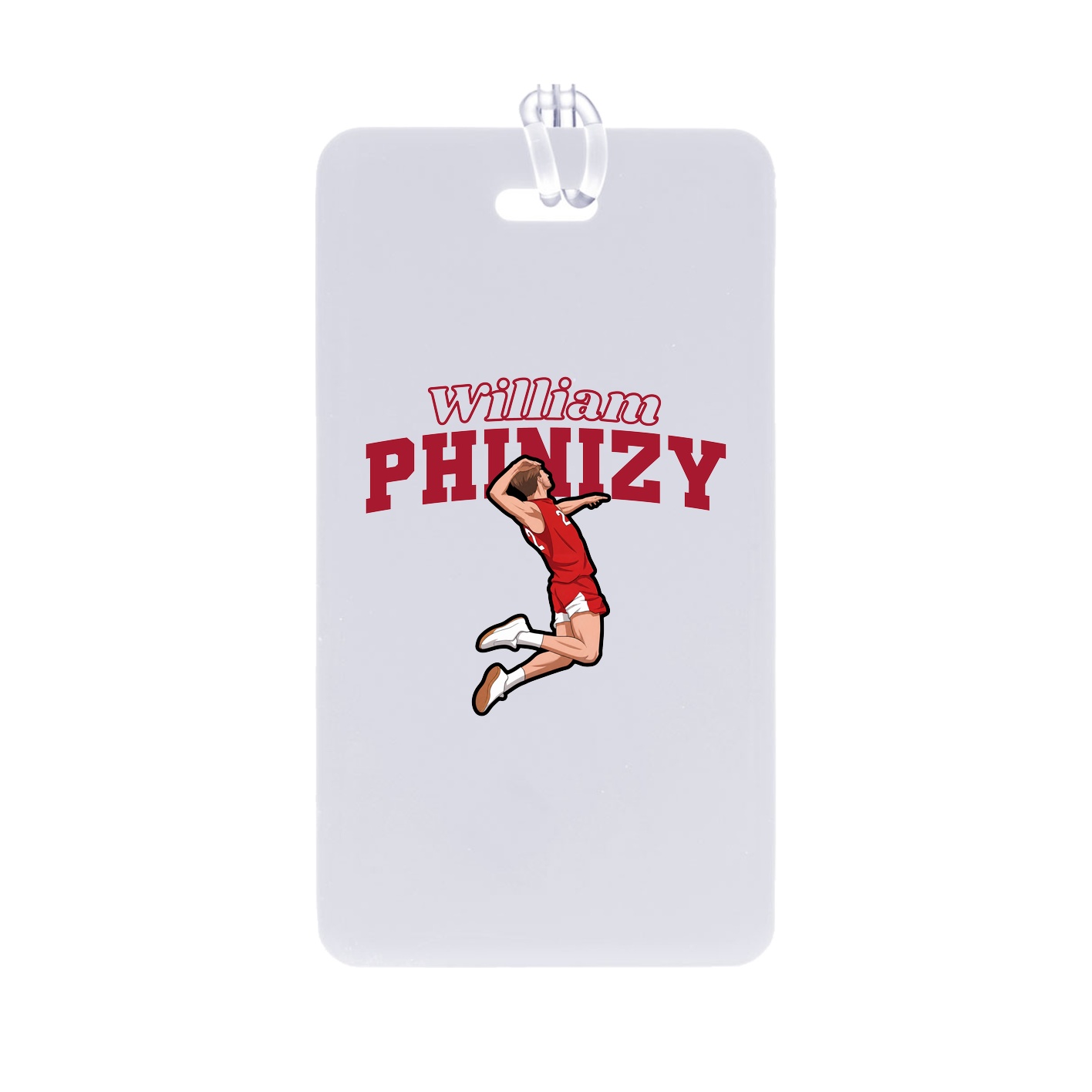 Bag Tag — Name Arch in Classic