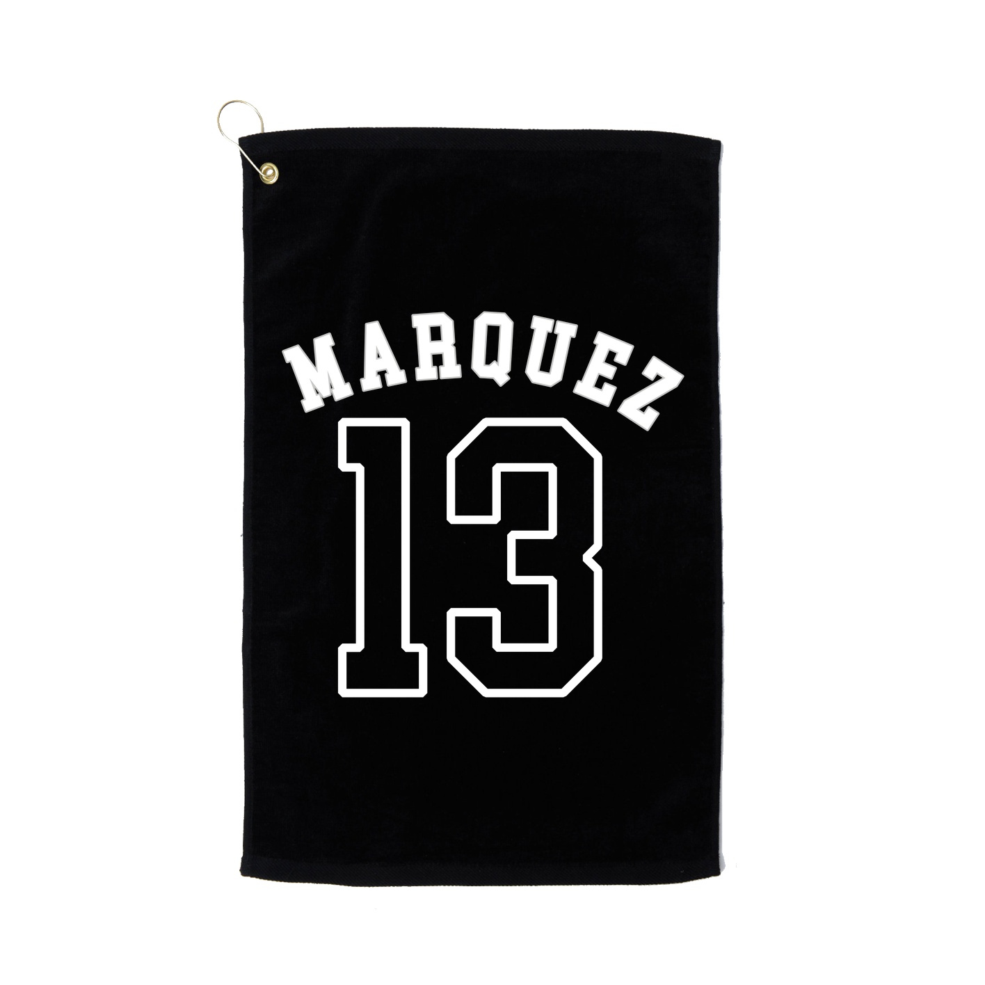 Golf Towel — Shirsey Arch in Black