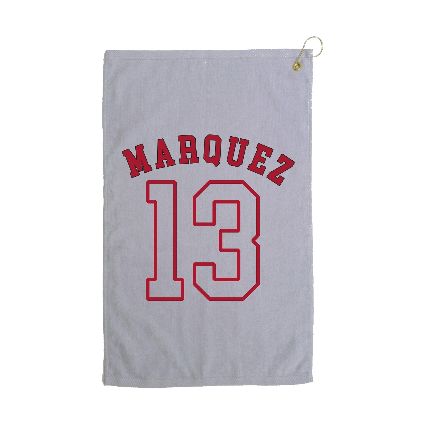Golf Towel — Shirsey Arch in Grey