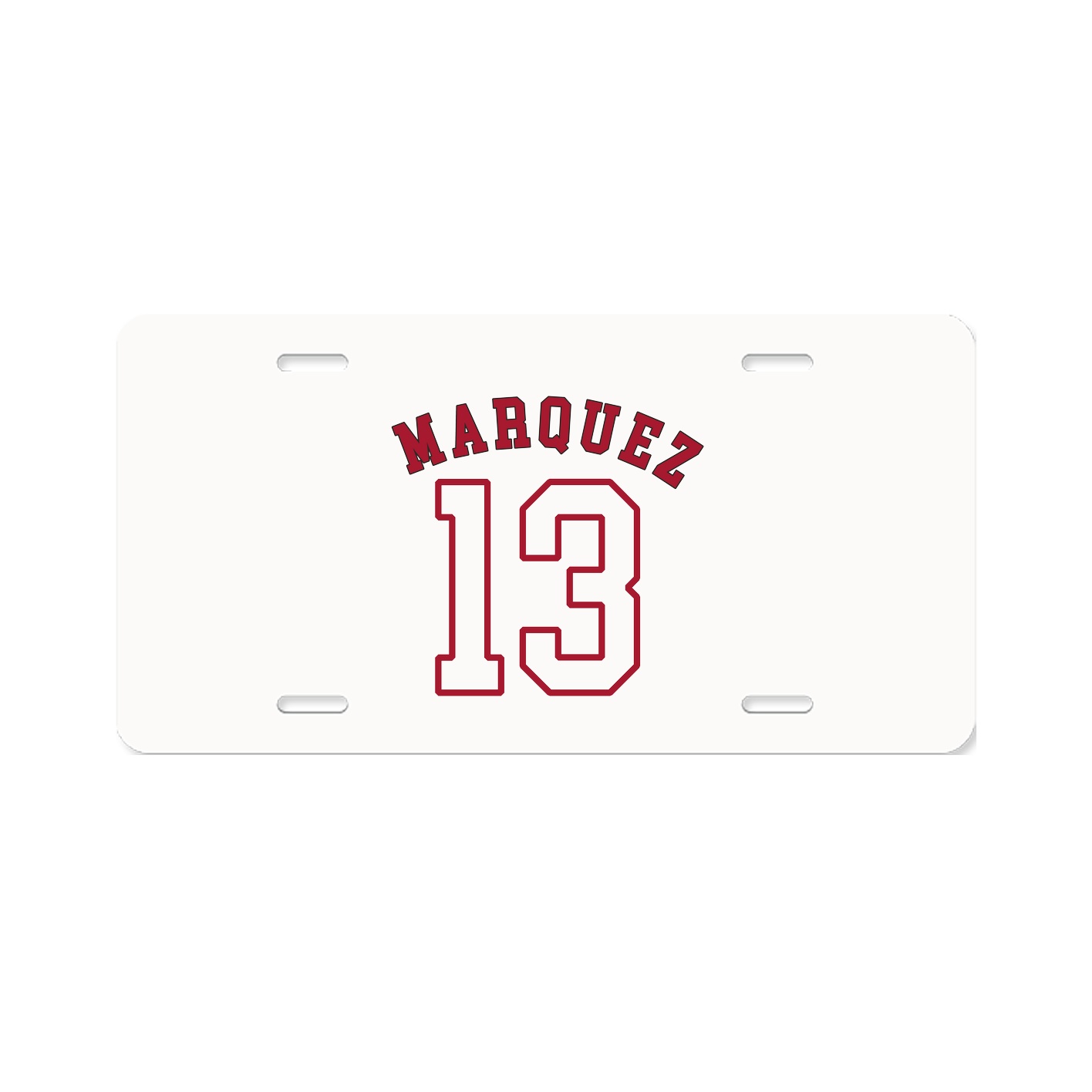 License Plate — Shirsey Arch in Classic