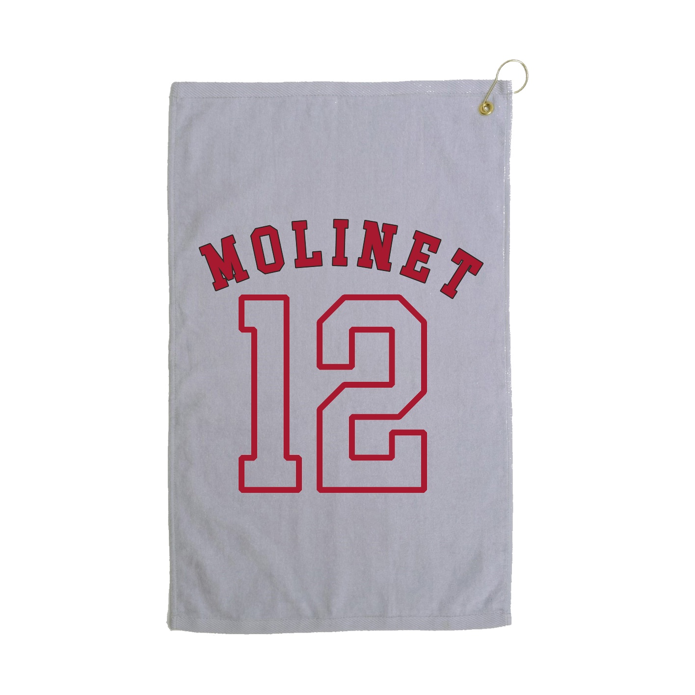 Golf Towel — Shirsey Arch in Grey