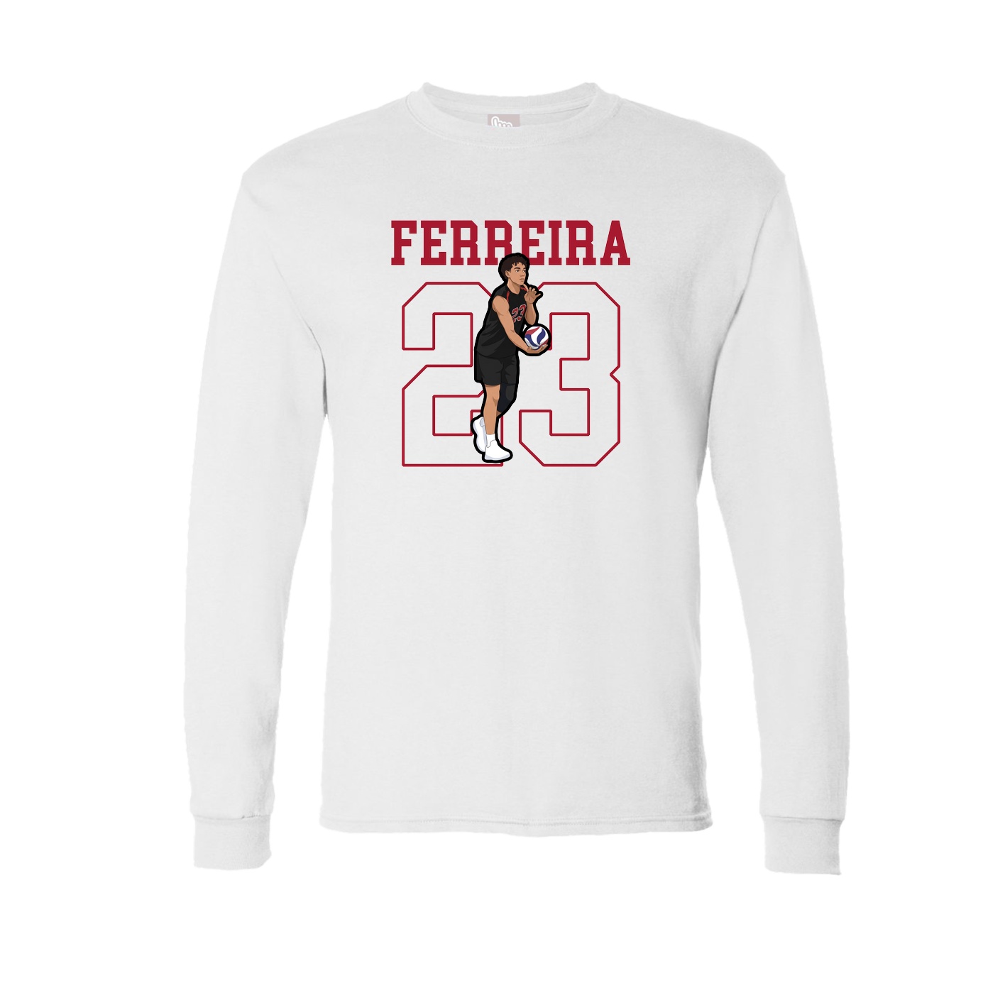 Long Sleeve Tee — Shirsey in White