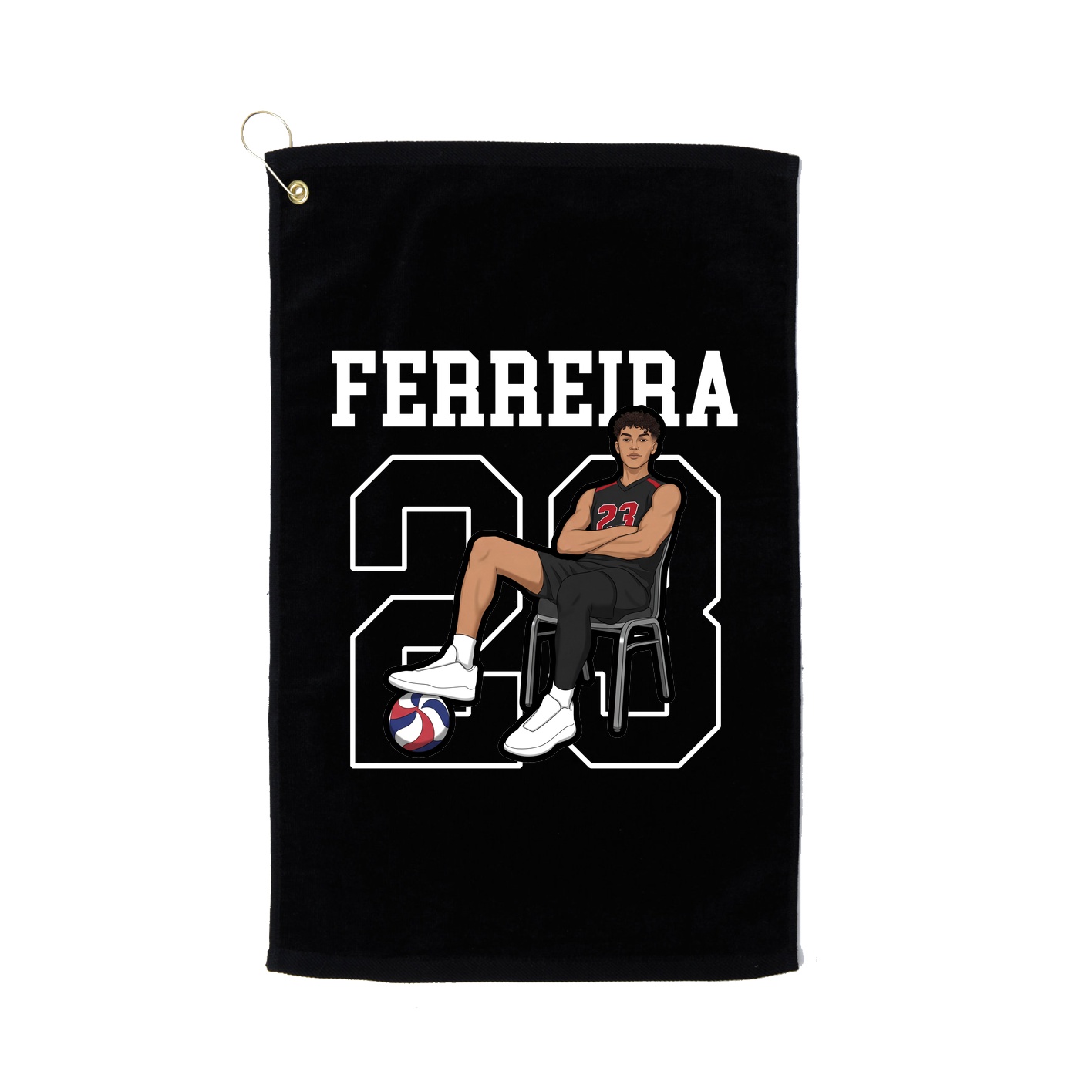 Golf Towel — Shirsey in Black