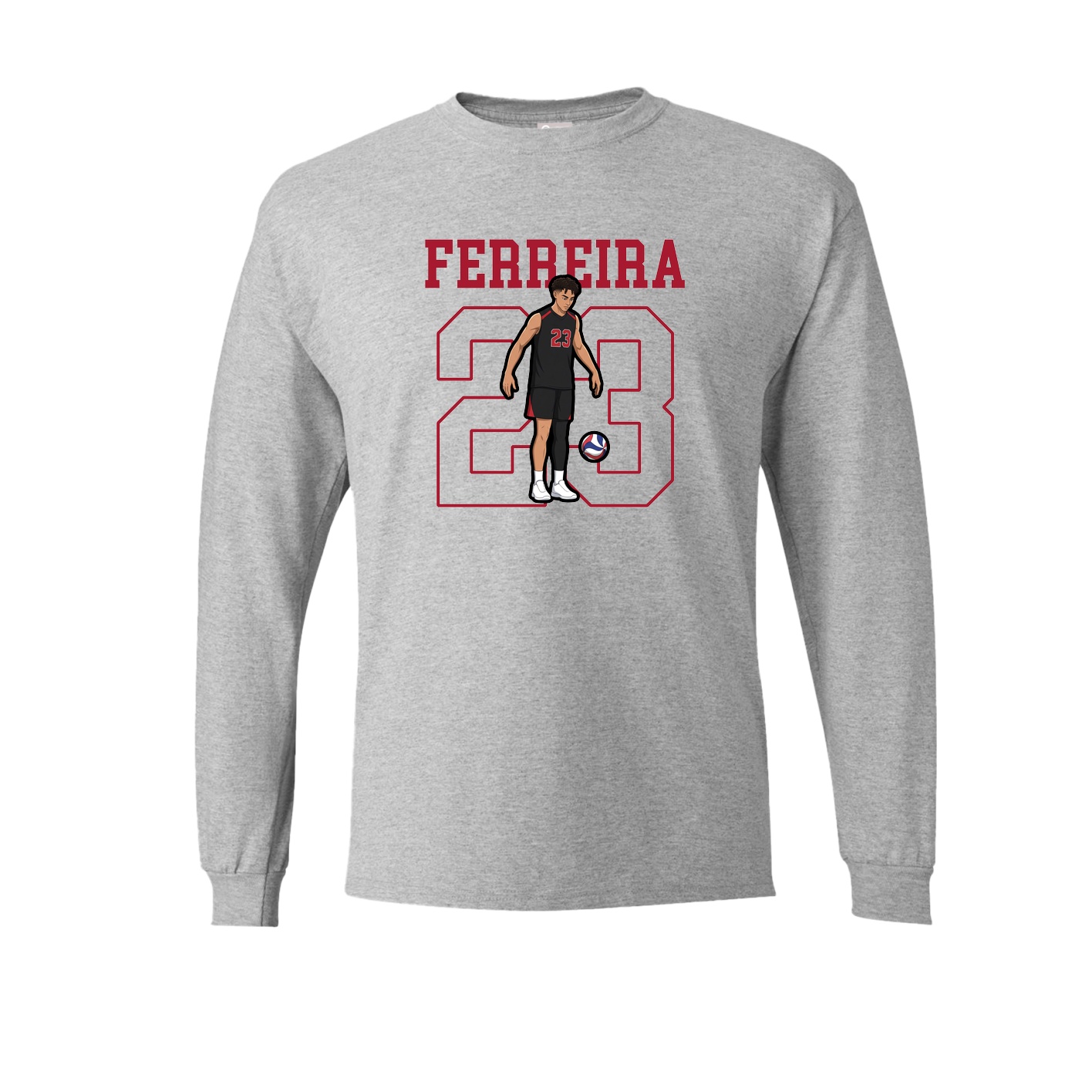 Long Sleeve Tee — Shirsey in Grey