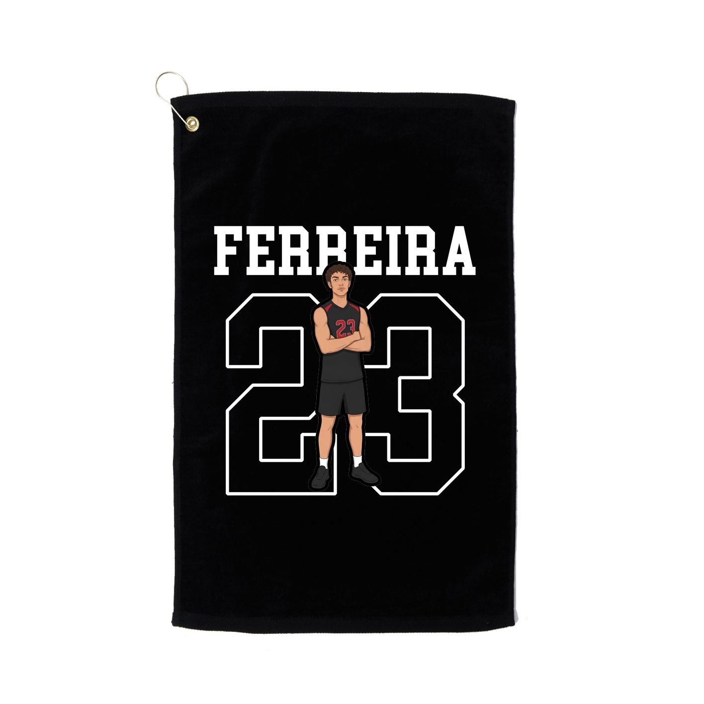 Golf Towel — Shirsey in Black