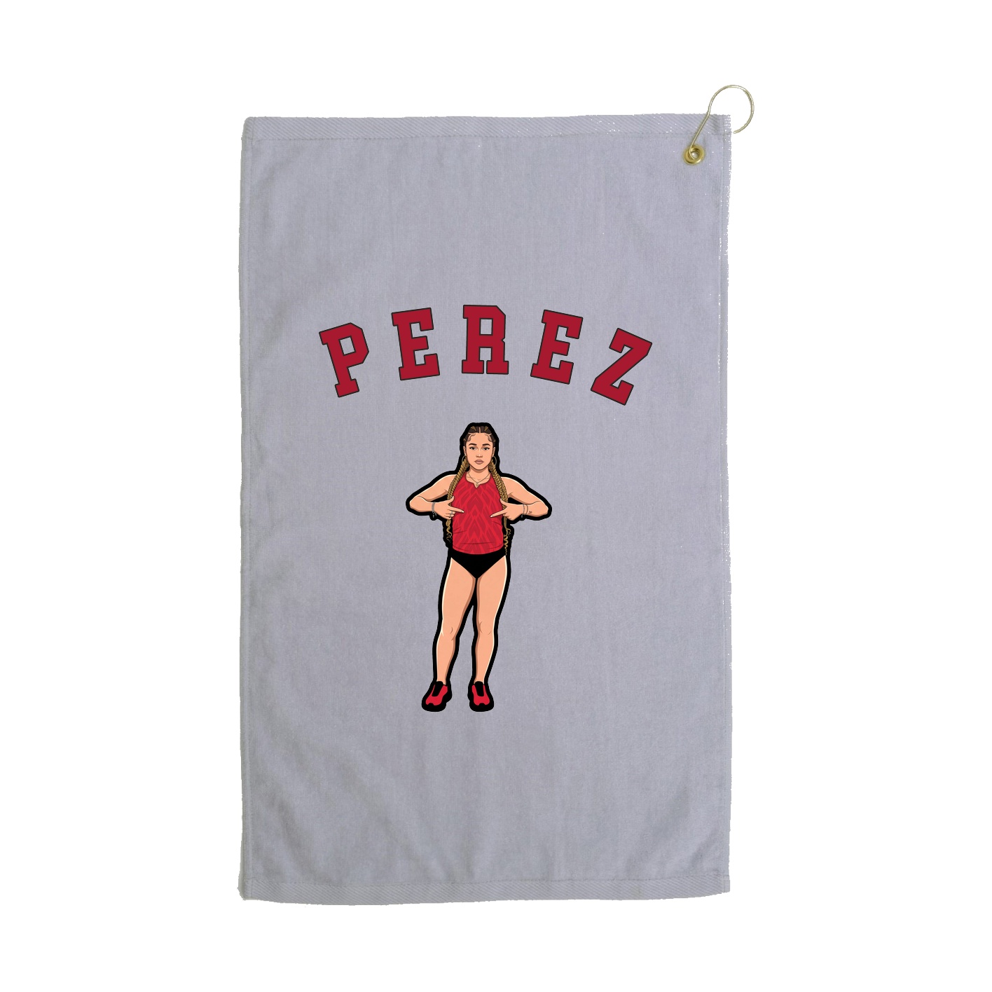 Golf Towel — Shirsey Arch in Grey