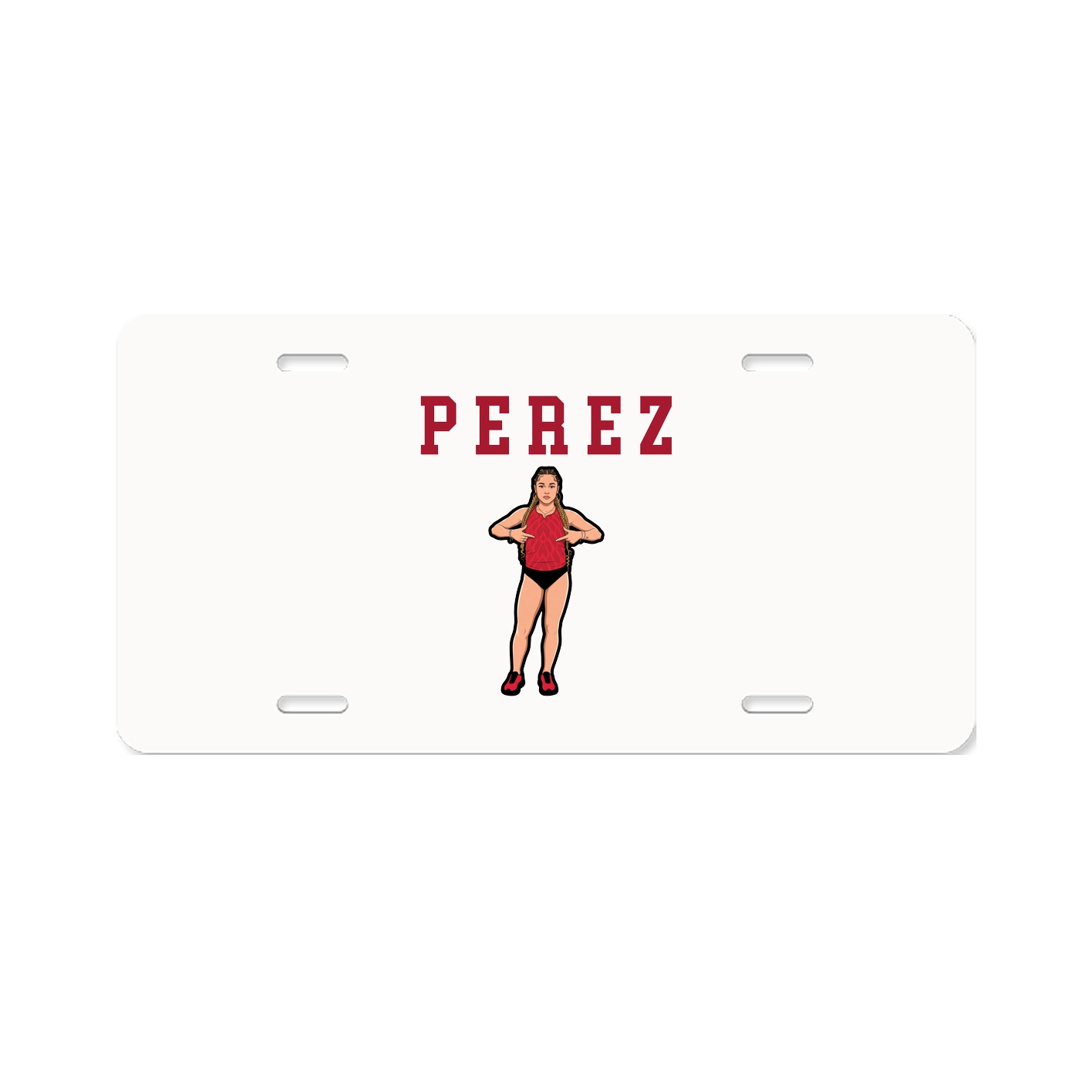 License Plate — Shirsey in Classic